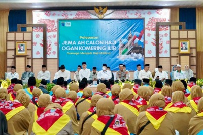 217 Calon Haji OKI Berangkat, Bupati Pesan…