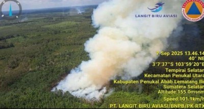 BPBD Sumsel Intensifkan Water Bombing, 516…