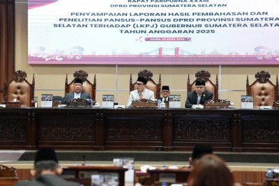 DPRD Sumsel Terima LKPJ Gubernur 2025 dengan…
