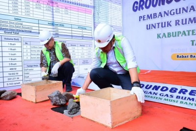Gubernur Herman Deru Resmikan Jaringan Gas…