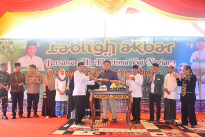 Hadiri Tabligh Akbar di Desa Sido Rejo Muba,…