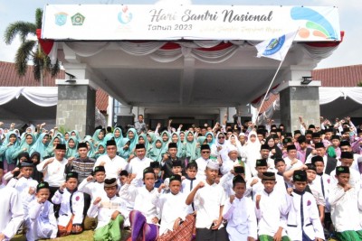 Hari Santri di OKI, Kiyai dan Santri Gelar…