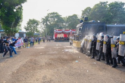 Jelang Pemilu 2024, Polres Muba Gelar Simulasi…
