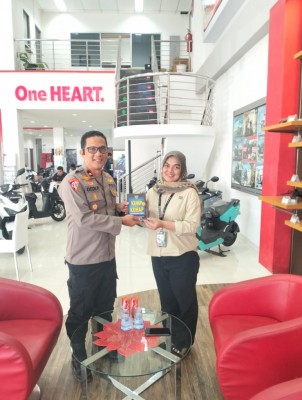 Kapolsek SU II Gandeng Honda Astra Motor…