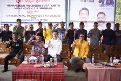 Masyarakat Air Sugihan Antusias Sambut Kedatangan…