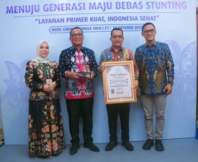 Muba Sukses Atasi Stunting, Diganjar Penghargaan…