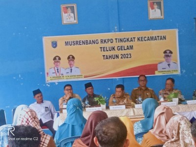 Musrenbang Kecamatan Teluk Gelam, Tri Susanto…