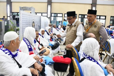Pemberangkatan Usai, Embarkasi Palembang…
