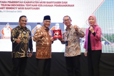 Pemkab Muba dengan Telkom Bangun Jaringan…