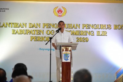 Pengurus KONI OKI Dikukuhkan, Target Naik…