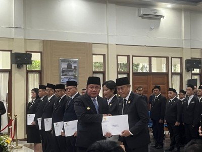 Penyegaran Birokrasi, Gubernur Sumsel Lantik…