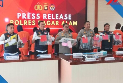 Polres Pagar Alam Ungkap 11 Kasus Narkotika,…