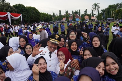 Rangkaian Upacara HUT RI di OKI Tertib dan…