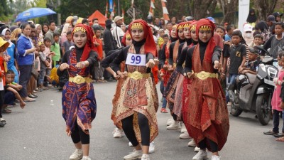 Ratusan Pelajar di OKI Ramaikan Lomba Gerak…