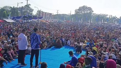 Ribuan Warga OKI Antusias Ikut Senam Sehat…