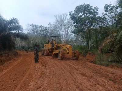 Satgas TMMD Kodim 0402/OKI Kebut Pembukaan…