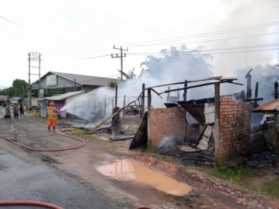 Sigap dan Tangguh, Tim Damkar dan BPPD Muba…