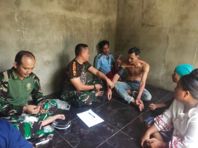 TMMD Beri Layanan Kesehatan Dari Rumah ke…