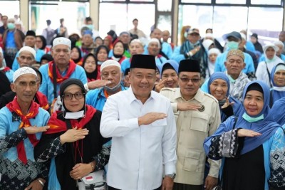 Wagub Sumsel Sambut Jamaah Haji Kloter II…
